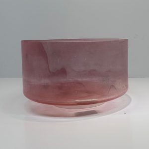 Morganite/White Light Aura Gold 9"